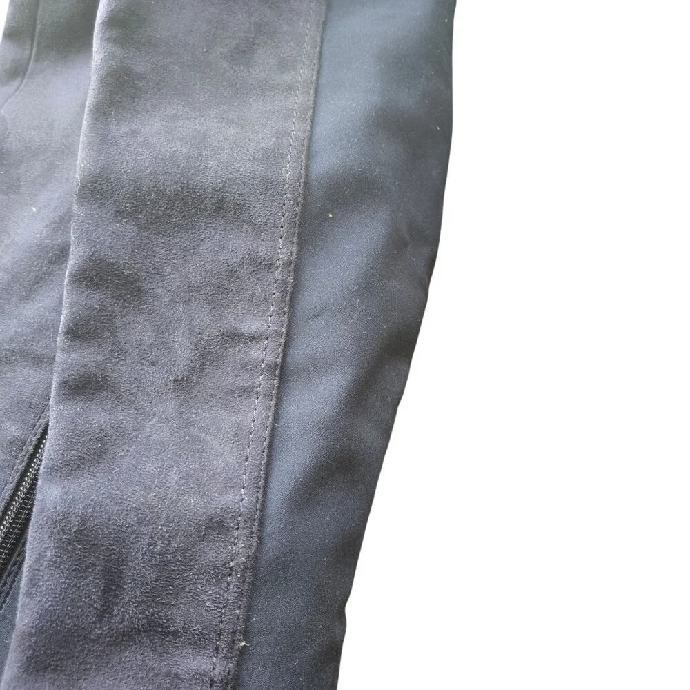 Marc Fisher Blue Faux Suede Stretch Back Over The Knee Boots Size 7.5